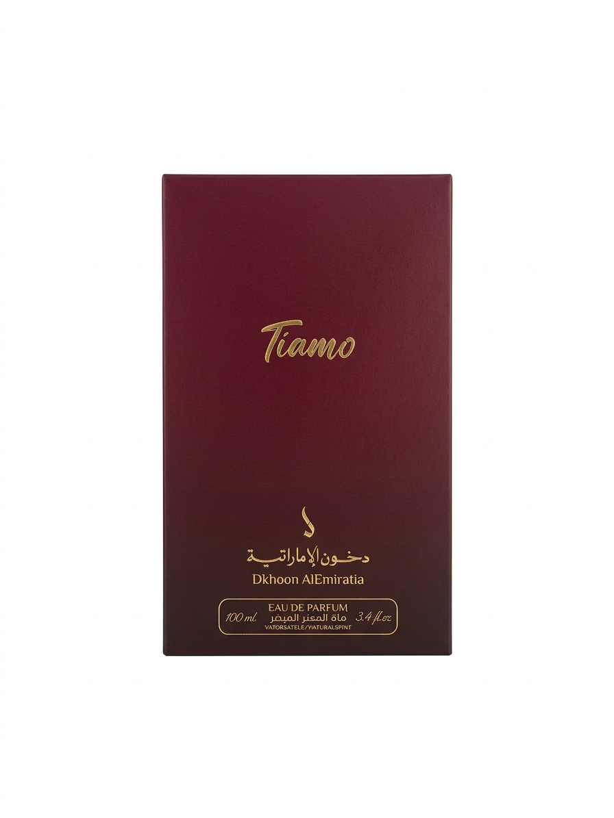 عطر تيامو (Tiamo) من شركة دخون الإماراتية، ويأتي بحجم 100 مل .