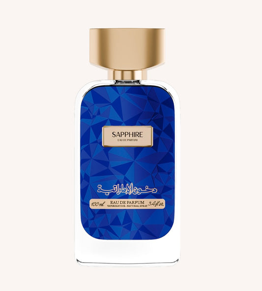 عطر سافاير (Sapphire) من دخون الإمارات - للجنسين - 100 مل

Sapphire Perfume by Dkhoon Emirates - Unisex Eau de Parfum - 100ml