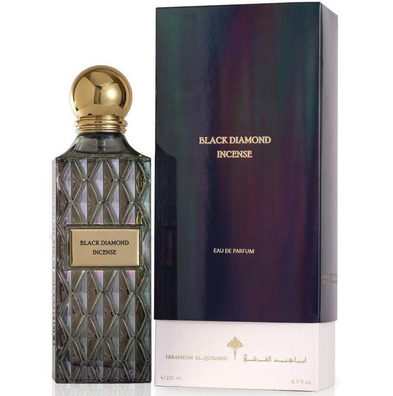 عطر بلاك دايموند إنسنس (بخور) من إبراهيم القرشي - ١٥٠ مل
Black Diamond Incense by Ibrahim Al Qurashi - 150ml