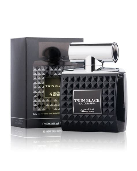 عطر Twin Black للرجال من نخبة العود – 100 مل