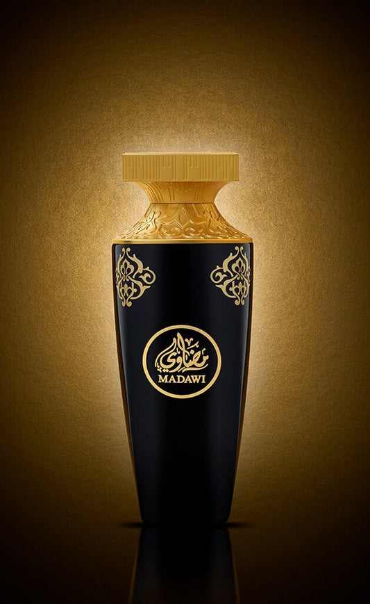 MADAWI by Arabian Oud — Eau de Parfum (100ml)
عطر مداوي من العربية للعود — أو دو بارفان (١٠٠ مل)